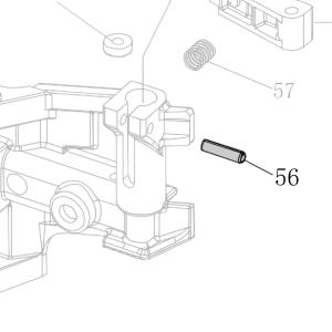 Запчасть B02-030120-02 Штифт ф3×12 CN55-60 CN70B-56 CN80B-73 CN90-72 CN100-56 CN45R-38 ADCS22-84 ADCS19-84 (вид 2)