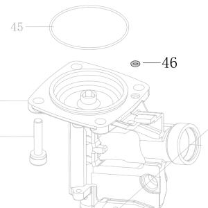 Запчасть B08-004000150 Кольцо уплотнительное 4X1.5 CN55-68 CN70B-46 CN80B-51 CN90-49 (вид 2)