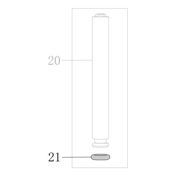 Запчасть B08-004200120 Кольцо уплотнительное 4.2X1.2 F50G-24 8016B-21