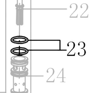 B08-011500150 O-кольцо 11.5×1.5 CN45R-23
