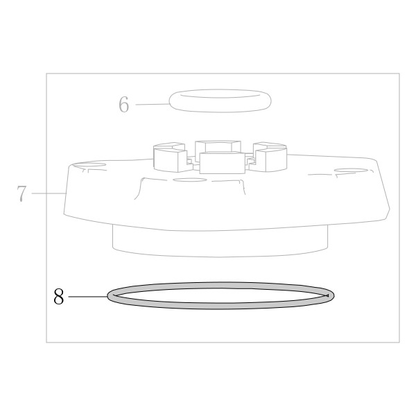 B08-032000100 O-кольцо 32×1 8016B-8 P515-8