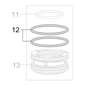 Запчасть B08-056000300 Кольцо уплотнительное 56X3 CN70B-10 CN80B-12 (вид 2)