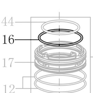 B08-057500240 O-кольцо 57.5×2.4 CN45R-16