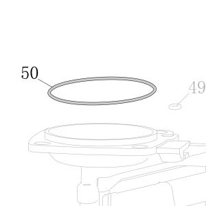 Запчасть B08-063220178 Кольцо уплотнительное 63.22X1.78 CN90-50