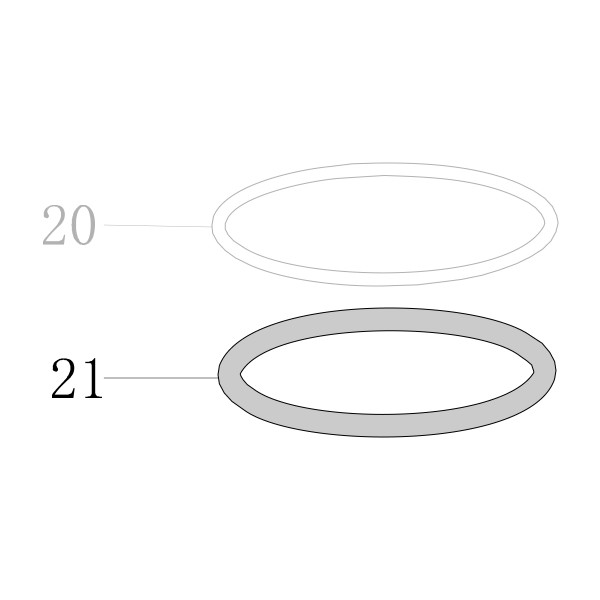 Запчасть B08-069000530 Кольцо уплотнительное 69X5.3 CN130-21 CN100B-21
