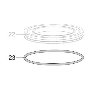 Запчасть B08-084400310 Кольцо уплотнительное 84.4X3.1 CN70B-21 CN80B-23 (вид 2)