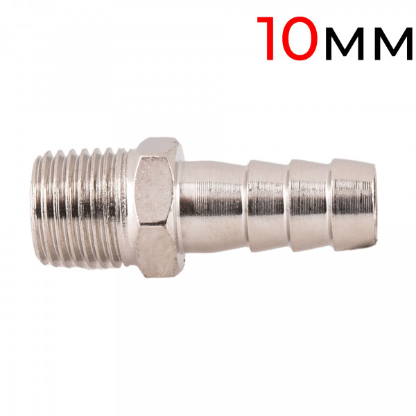 BM-SMH04/06 Штуцер "елочка" 10 мм наружная резьба М1/4"