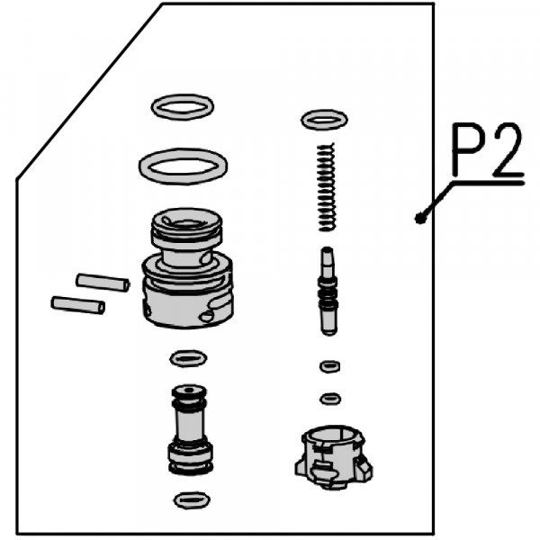 Запчасть T421821 TRIGGER VALVE Клапан курка 9040R-P2