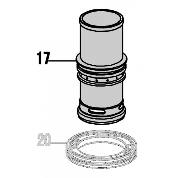 Запчасть 310 290 CYLINDER Цилиндр CN57R-17