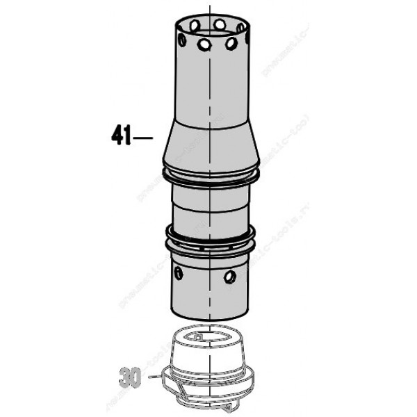 Запчасть 310 540 CYLINDER Цилиндр 8016L-41