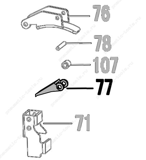 Запчасть 320 560 CONTACT PLATE Контактная планка CN55R-62 CN57R-56 CN70R-71 CN80R-77 CN90R-77 CN100R-73