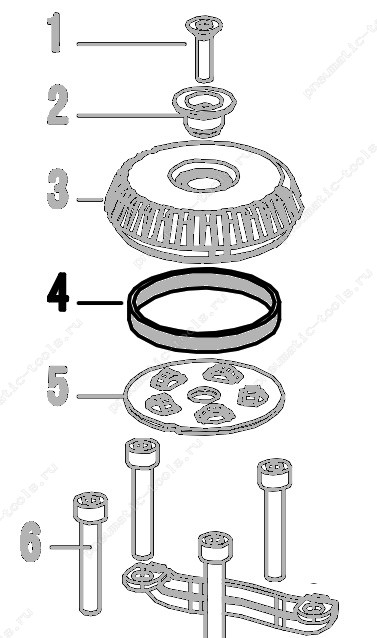 Запчасть 320 930 EXHAUST FILTER (A) Фильтр выхлопа А N851R-4