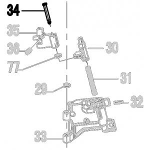 Запчасть 321 310 CHECK PAWL PIN Штифт CN57R-34