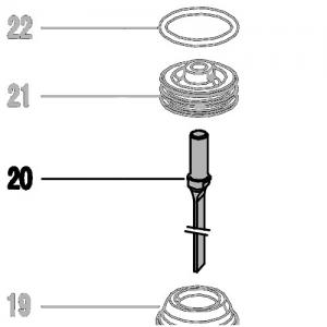 Запчасть 321 920 DRIVER BLADE (Loctite) Боек с герметиком N851R-20 (вид 2)