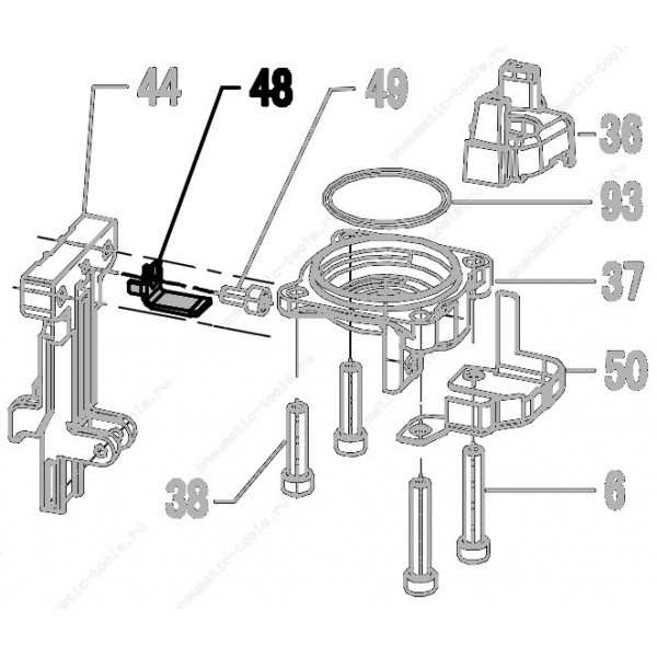 Запчасть 321 950 NAIL GUIDE Направляющая N851R-48