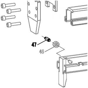 Запчасть 322 670 PIN Штифт 8016R-47