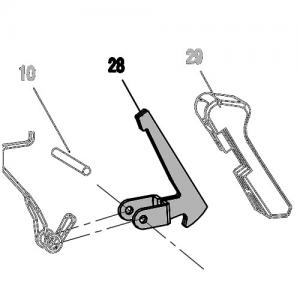 Запчасть 322 700 LOCK PAWL Замок 8016R-28