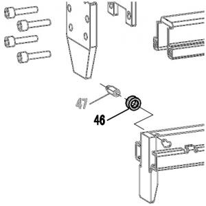 Запчасть 322 750 PULLEY Втулка 8016R-46