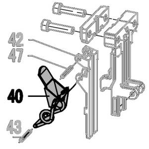 Запчасть 322 870 LOCK SWITCH Фиксатор замка N851R-40