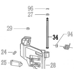 Запчасть 323 030 DOOR PIN Штифт CN100R-34