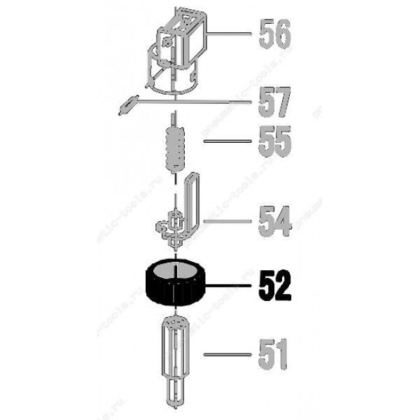 Запчасть 421 080 ADJUSTER DIAL Колесо регулятора N851R-52 CRN45A-31