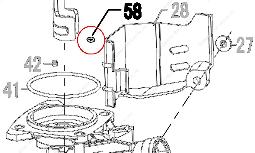 Запчасть 510 090 (19125) O-RING  4X1.5 Кольцо уплотнительное CN55R-58 CN57R-27 CN70R-53 CN80R-58 CN90R-58 CN90B-69