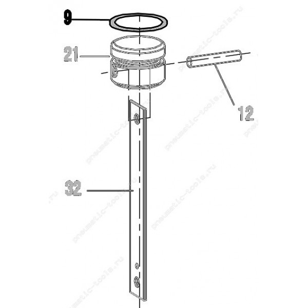 Запчасть 510 390 O-RING 17X2.65 Кольцо уплотнительное 8016R-9