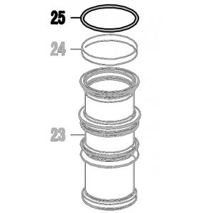 Запчасть 510 680 O-RING  50X2.65 Кольцо уплотнительное CN55R-24 CN57R-18 N851R-25 (вид 2)