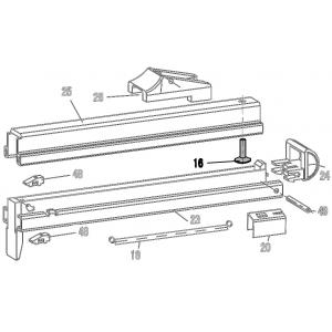 Запчасть 610 720 BOLT M4X14 Болт 8016R-16