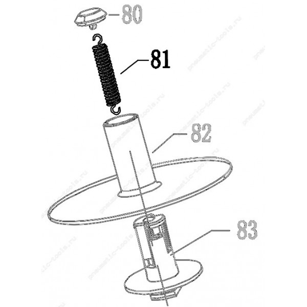 Запчасть 620 290 MAGAZINE SPRING Пружина CN70R-81 CN100R-81