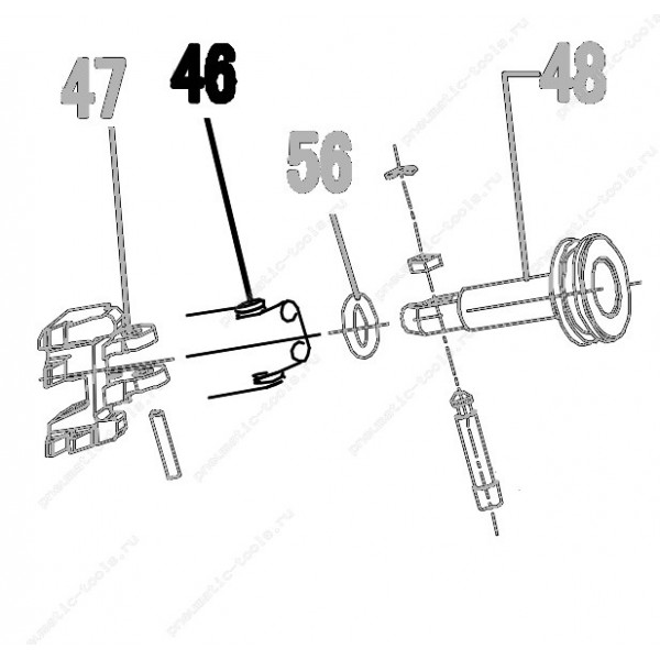 Запчасть 620 610 FEED SPRING Пружина толкателя CN55R-44 CN57R-38 CN80R-46 CN90R-46